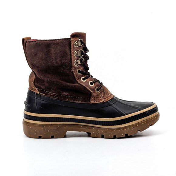 Sperry Men Ice Bay Brown Leather 200g Insulation Leather Winter Boots size 7 main image 6